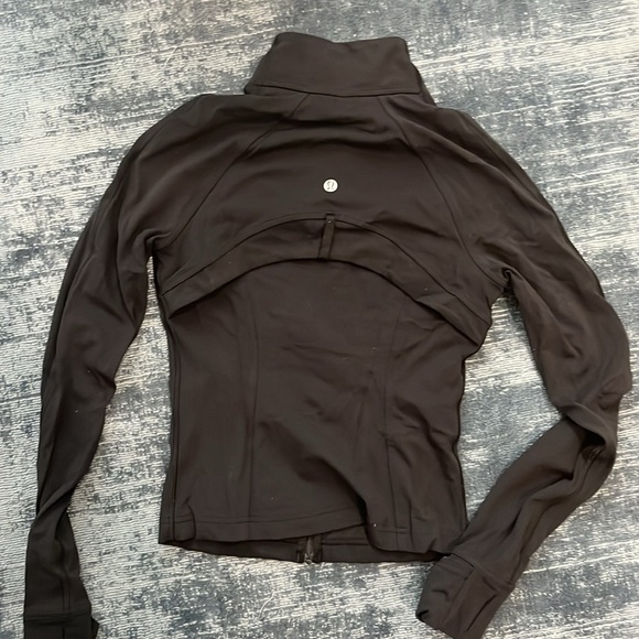 Black lululemon Women’s 4 Define Crop Jacket Nulu - Picture 3 of 5